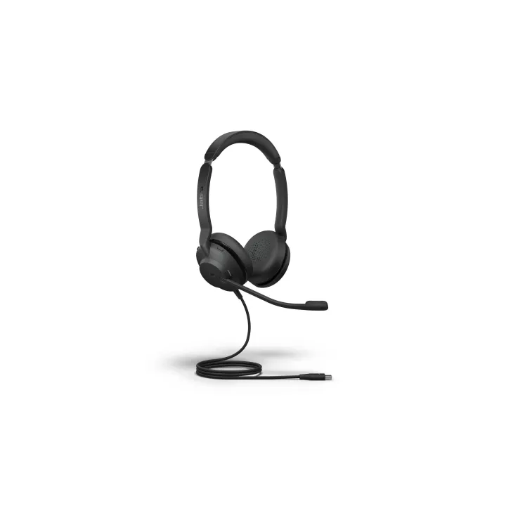 Jabra Casque Evolve2 30 SE Duo MS Noir, USB-C