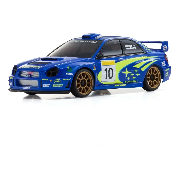 Kyosho Mini Z MA020 Subaru Impreza WRC 2002 Blanc, ARTR