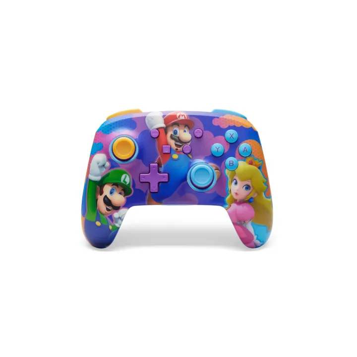 Power A Enhanced Wireless Controller Splash de couleurs