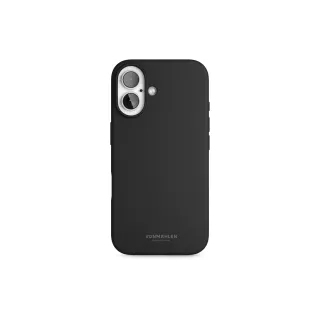 Vonmählen Coque arrière Soft Silicone iPhone 16 Black