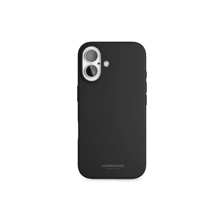 Vonmählen Coque arrière Soft Silicone iPhone 16 Black