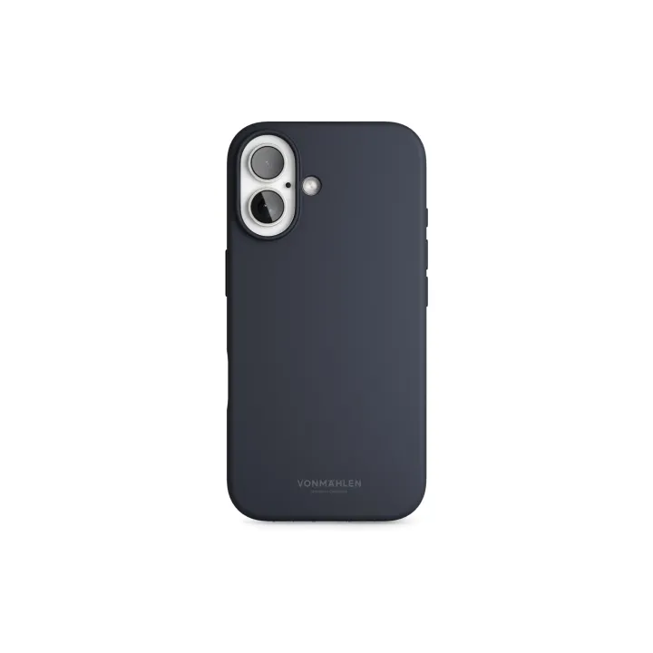 Vonmählen Coque arrière Soft Silicone iPhone 16 Navy