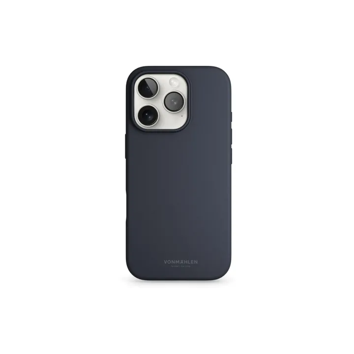 Vonmählen Coque arrière Soft Silicone iPhone 16 Pro Navy