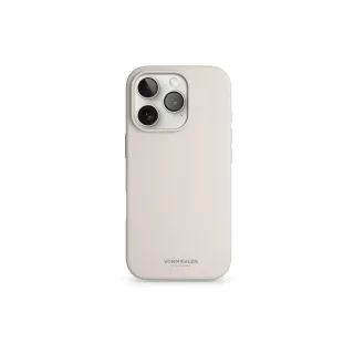 Vonmählen Coque arrière Soft Silicone iPhone 16 Pro Cream