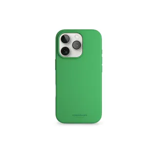 Vonmählen Coque arrière Soft Silicone iPhone 16 Pro Green Haven