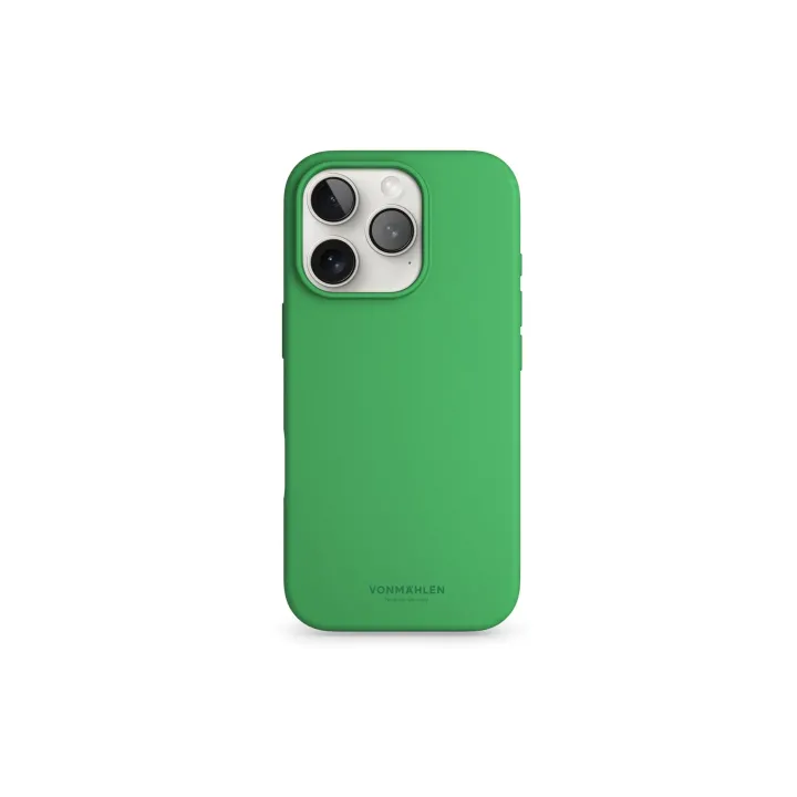 Vonmählen Coque arrière Soft Silicone iPhone 16 Pro Green Haven